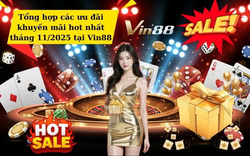 Tổng hợp các ưu đãi khuyến mãi hot nhất tháng 11-2025 tại Vin88